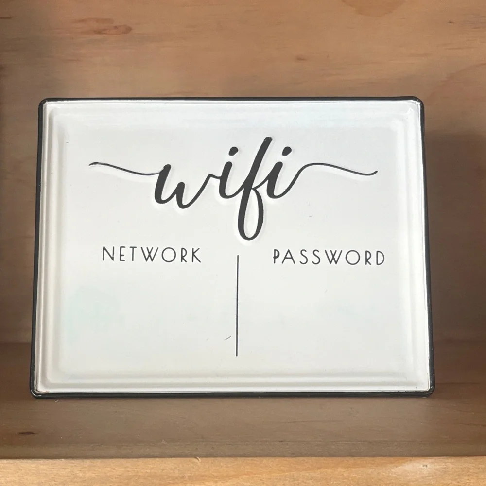 Hobby Lobby Black and White WiFi Display Sign
